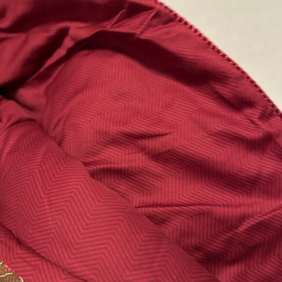 Vintage Ralph Lauren Abenhall Full Queen Comforter Reversible Red Gold Paisley - Picture 9 of 9